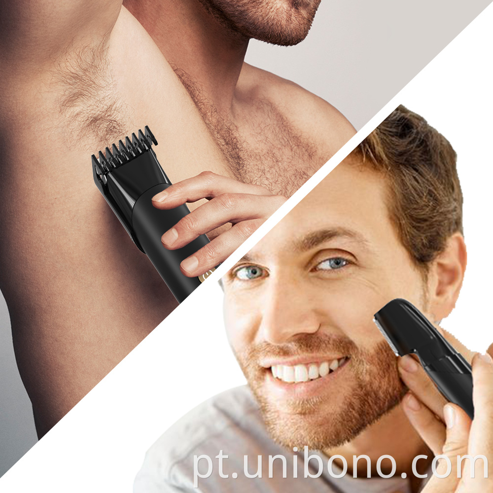 Replaceable stainless steel blade head hair trimmer